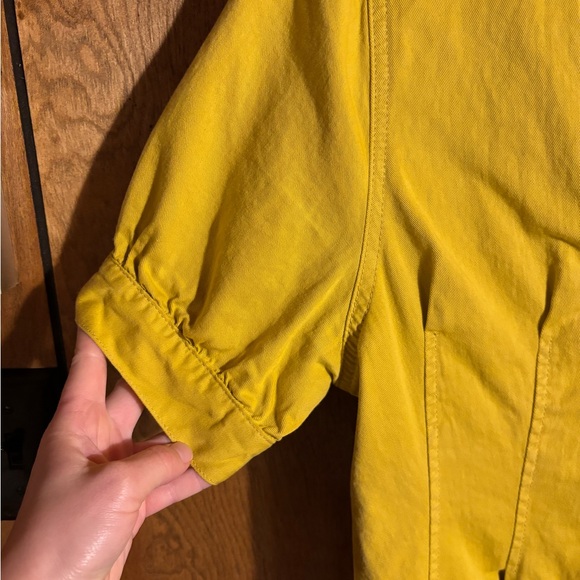 Yellow Button-Up Dress - Picture 6 of 9